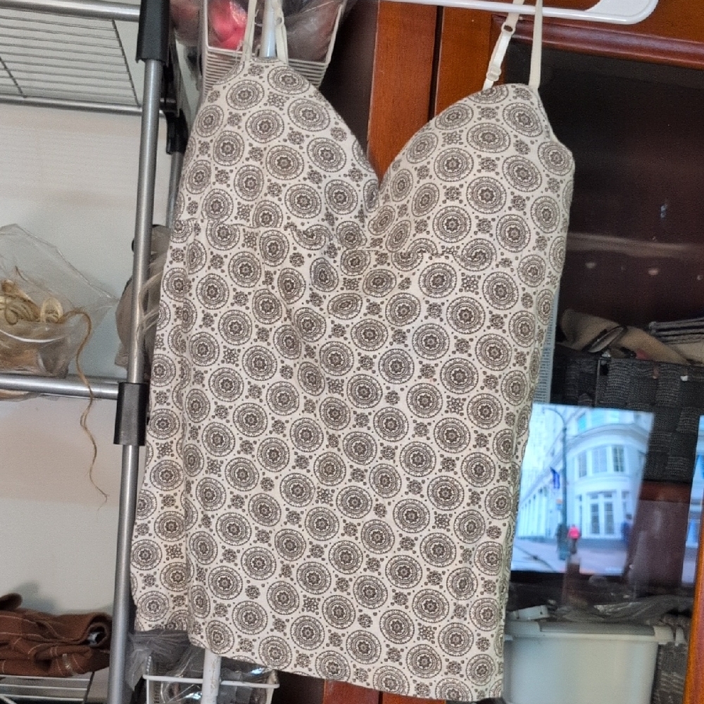 LEI Brown Patterned Camisole Top